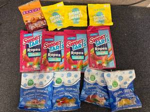 lot 182 image: Smart Sweets, Sweet Tarts and Gummi Worms