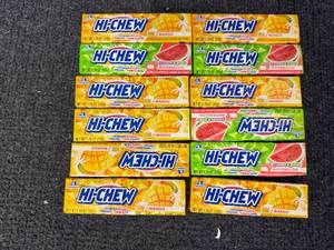 lot 185 image: 12 Packs of Hi Chew Mango and Watermelon