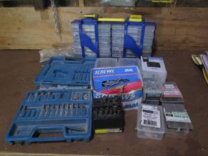 Lot of smaller part organizers and ...