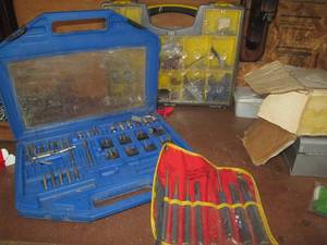 lot 112 image: Ratchet bit and socket set (may be ...