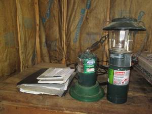 lot 118 image: Coleman 5154A700 Propane lantern wi...