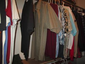 lot 27 image: Mens dress pants and assorted jean...