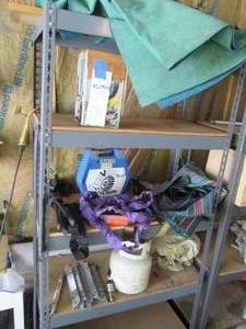 lot 174 image: 5-tier metal frame teardrop style s...