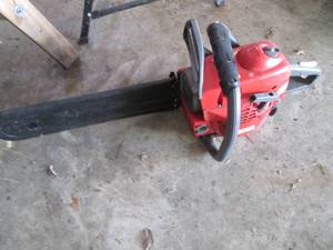 lot 178 image: Lefco gas powered chainsaw...