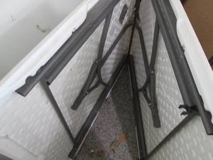 lot 236 image: 6ft Lifetime Portable folding table...