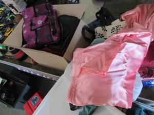 lot 245 image: Lot of reusable bags and assorted b...