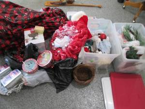 lot 263 image: Huge lot of Christmas supplies and ...