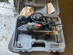 lot 689 image: Ryobi Hand Planer in Carrying Case