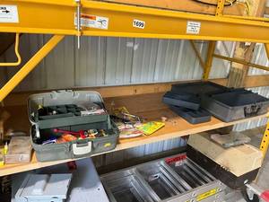 lot 723 image: Set of 2 Fishing Tackle Boxes with Assorted Supplies