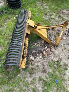 lot 2 image: 3-Point Tractor Landscape Rake Attachment