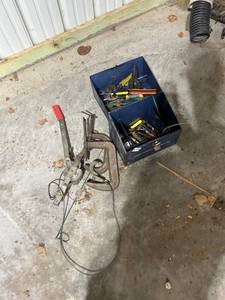 lot 770 image: Collection of Hand Tools, Porter-Cable Belt Sander, Sander, and Metal Roller