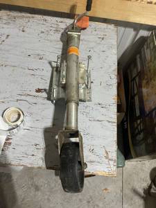lot 832 image: Dutton-Lainson Trailer Jack with Swivel Mount and Caster Wheel