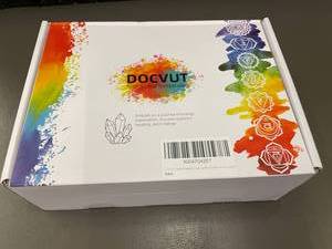 lot 33 image: DOCKUT Natural Healing Crystal Chakra Set with Box