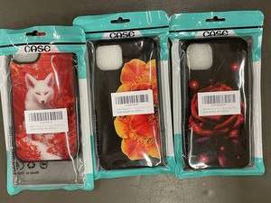 lot 49 image: Lot of 3 ZHEGALIAN Apple iPhone 15 Plus Cases Assorted Designs