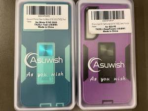 lot 52 image: Asuwish Phone Cases for Samsung S23 FE and Moto G 5G 2023