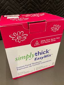 lot 18 image: SimplyThick EasyMix Instant Food Thickener 200 Packets