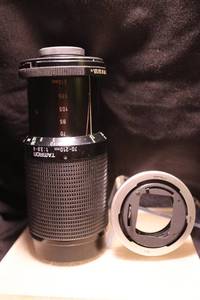 lot 26 image: Tamron 70-210mm F3.8-4 Adaptall-2 Telephoto Lens with CFD Adapter