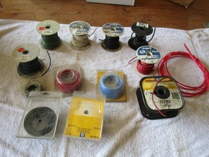 lot 99 image: Mixed Lot of Assorted Wire Spools