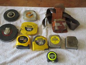 lot 102 image: Mixed Lot of Tape Measures