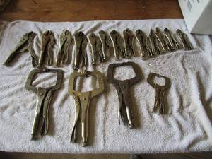 lot 110 image: Mixed Lot of Vise Grips