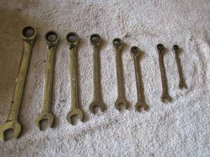 lot 116 image: Mixed lot of Craftsman Combination Wrenches