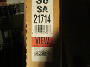 lot 157 image: Anderson HD3500 36 Full Storm Door in Sandstone