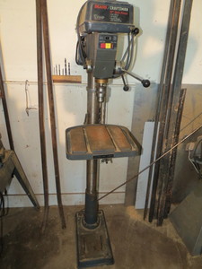lot 3 image: Sears Craftsman 17 Drill Press
