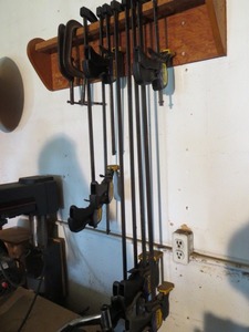 lot 9 image: Mixed Lot of Quick Clamps, C Clamps and Spring Clamps