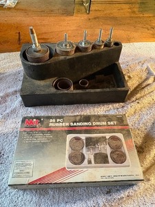 lot 143 image: Mixed Lot of Drum Sander Attachments