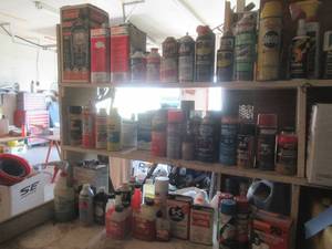 lot 80 image: Mixed Lot of Garage and Household Sprays and Liquids