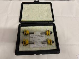 lot 2 image: 2x Router Bits Frame & Panel Doors