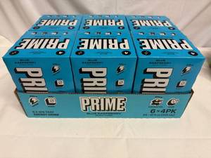 lot 33 image: 12x Prime Energy-Blue Raspberry