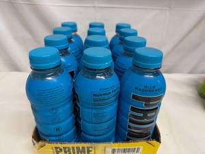 lot 34 image: 12x Prime Hydration-Blue Raspberry