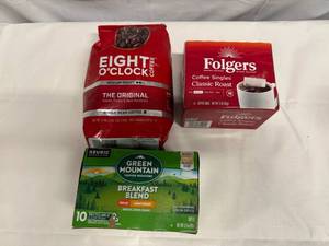 lot 50 image: Coffee Variety-Beans, K-cups & Bags