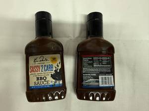 lot 60 image: 6x Ken Davis Sassy 2 Carb BBQ Sauce
