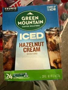 lot 85 image: 24x Green Mountain Coffee-Iced Hazelnut Cream