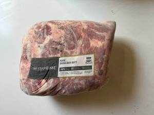 lot 97 image: AA. 8.55lbs USA Prime Pork Shoulder Butt