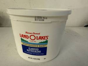 lot 113 image: K. 8lbs Land O Lakes Clarified Butter-Frozen