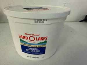 lot 114 image: K. 8lbs Land O Lakes Clarified Butter-Frozen