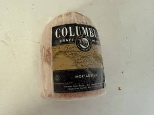 lot 124 image: L. 5lbs Columbus Craft Meats Mortadella