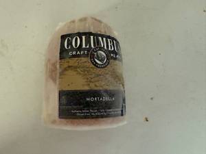 lot 128 image: L. 5lbs Columbus Craft Meats Mortadella