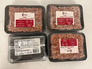 lot 143 image: H. 4x 16oz Mild Italian Sausage