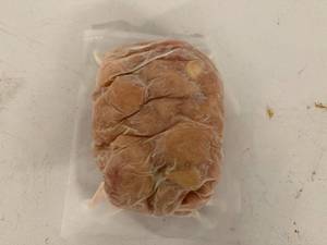 lot 168 image: D. 2lbs Kretschmar All Natural Roasted Chunk Chicken