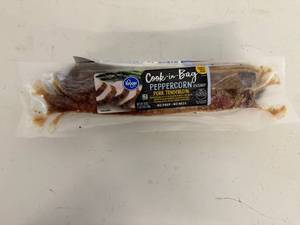 lot 175 image: 2x 1lb 3oz Pork Tenderloin-Cook in Bag-Peppercorn
