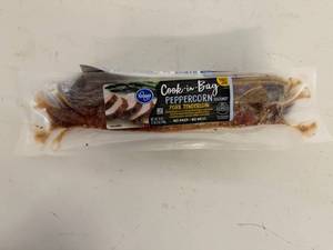 lot 179 image: 2x 1lb 3oz Pork Tenderloin-Cook in Bag-Peppercorn