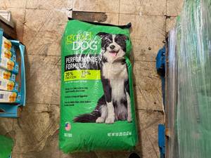 lot 189 image: 50lbs Good Dog Performance Formula Dog Food