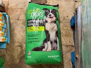 lot 191 image: 50lbs Good Dog Performance Formula Dog Food