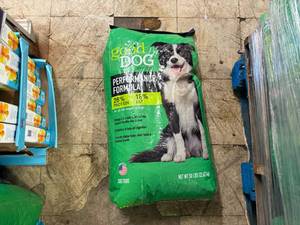 lot 194 image: 50lbs Good Dog Performance Formula Dog Food