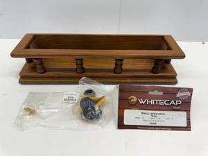 lot 95 image: WHITECAP TEAK SPICE RACK