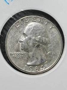 1964-D US WASHINGTON QUARTER
